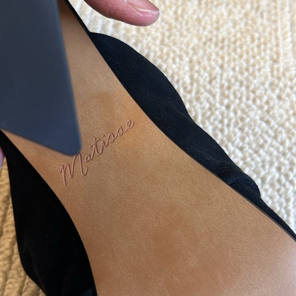 Matisse Women's Dawson Suede Leather Sandal Mule Block Heel size 8.5 NWOB - Picture 8 of 10